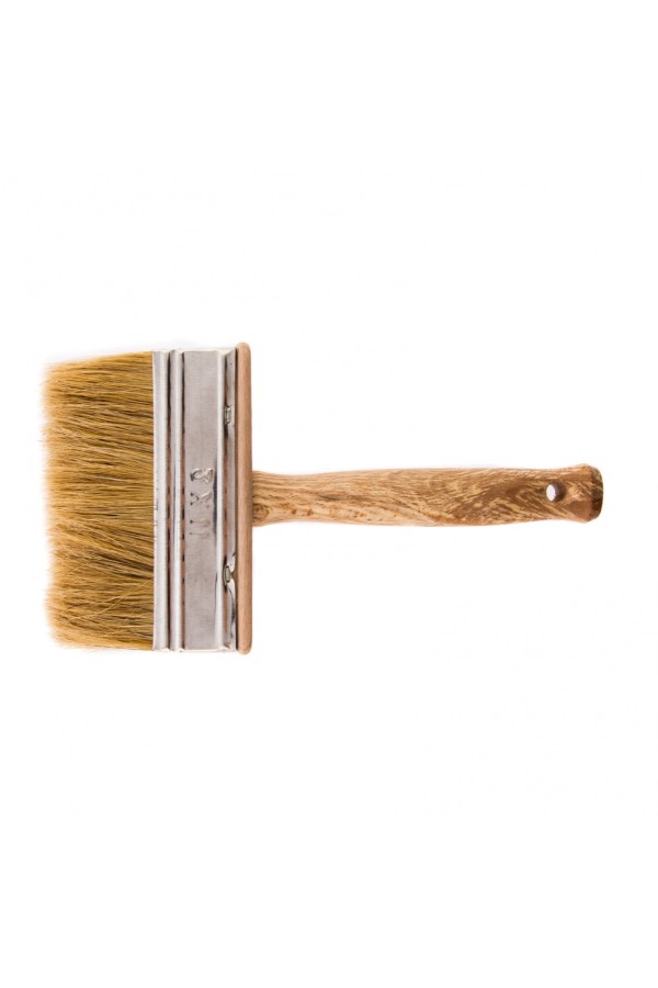 Кисть-ракля, 30 х 110 мм, натуральная щетина, деревянный корпус, деревянная ручка