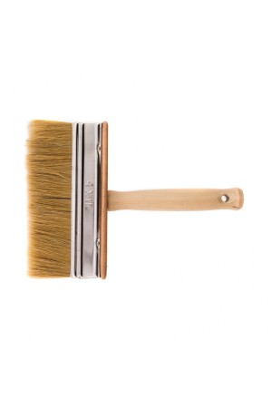 Кисть-ракля, 40 х 150 мм, натуральная щетина, деревянный корпус, деревянная ручка Россия