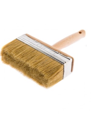 Кисть-ракля, 50 х 150 мм, натуральная щетина, деревянный корпус, деревянная ручка Россия