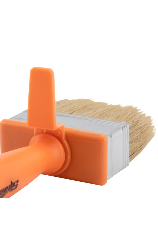 Кисть-ракля, 30 х 70 мм, натуральная щетина, пластмассовый корпус, пластмассовая ручка Sparta