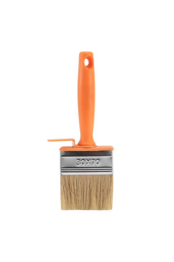 Кисть-ракля, 30 х 70 мм, натуральная щетина, пластмассовый корпус, пластмассовая ручка Sparta