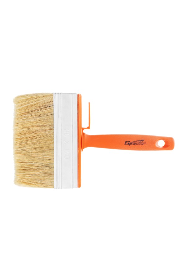 Кисть-ракля, 30 х 120 мм, натуральная щетина, пластмассовый корпус, пластмассовая ручка Sparta