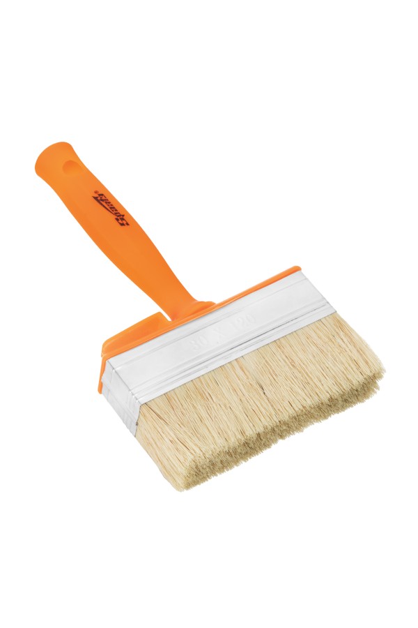 Кисть-ракля, 30 х 120 мм, натуральная щетина, пластмассовый корпус, пластмассовая ручка Sparta