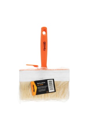 Кисть-ракля, 40 х 140 мм, натуральная щетина, пластмассовый корпус, пластмассовая ручка Sparta