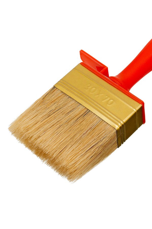 Кисть-ракля, 30 х 70 мм, натуральная щетина, пластмассовый корпус, пластмассовая ручка MTX