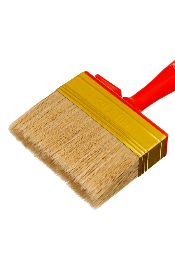 Кисть-ракля, 30 х 100 мм, натуральная щетина, пластмассовый корпус, пластмассовая ручка MTX