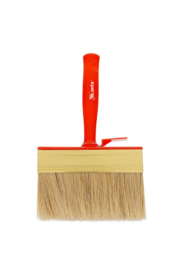 Кисть-ракля, 40 х 140 мм, натуральная щетина, пластмассовый корпус, пластмас. ручка MTX