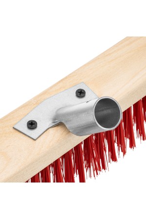 Щетка строительная 500 мм, 5 рядов, жесткая щетина, железная тулейка, без черенка Сибртех