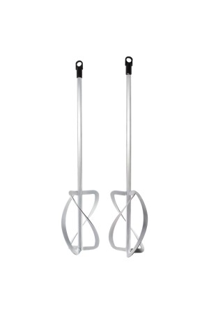 Комплект насадок для строительного миксера, 2шт., 220х560 мм, оцинкованные, хвостовик HEX13// Denzel