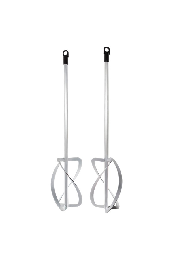 Комплект насадок для строительного миксера, 2шт., 220х560 мм, оцинкованные, хвостовик HEX13 Denzel