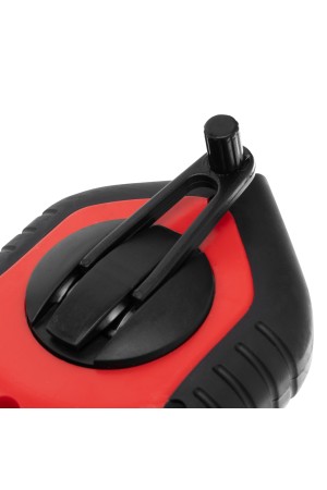 Шнур разметочный в пластмассовом обрезиненном корпусе, порошок красный Matrix