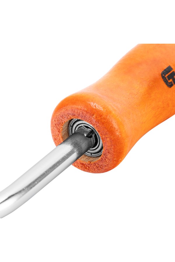 Крюк для вязки арматуры, 210 мм, деревянная рукоятка Сибртех