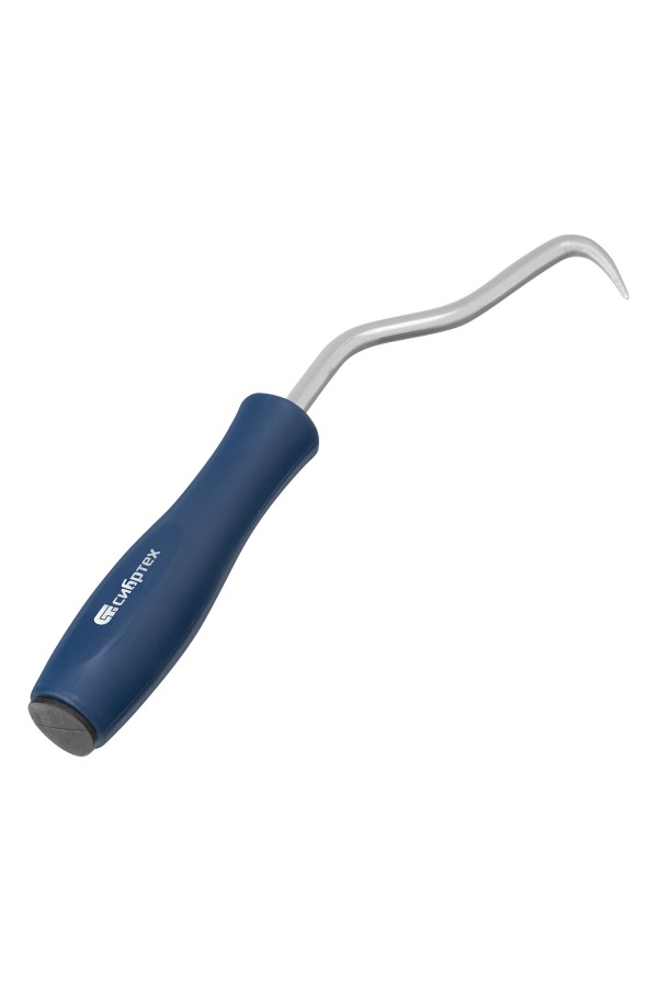 Крюк для вязки арматуры, 210 мм, пластиковая рукоятка Сибртех