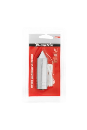 Отвес цилиндрический, 300 г, шнур 5 м Matrix