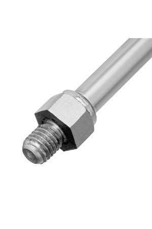 Насадка для миксера, для тяжелых растворов, 140 х 590 мм, оцинкованная, хвостовик резьба М14 Сибртех