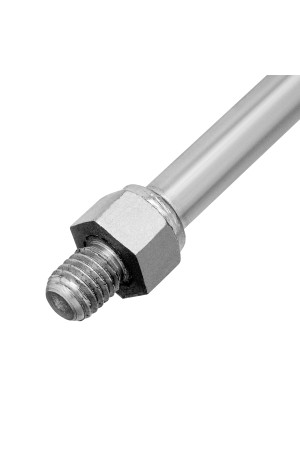 Насадка для миксера, для легких растворов, 140 х 590 мм, оцинкованная, хвостовик резьба М14 Сибртех