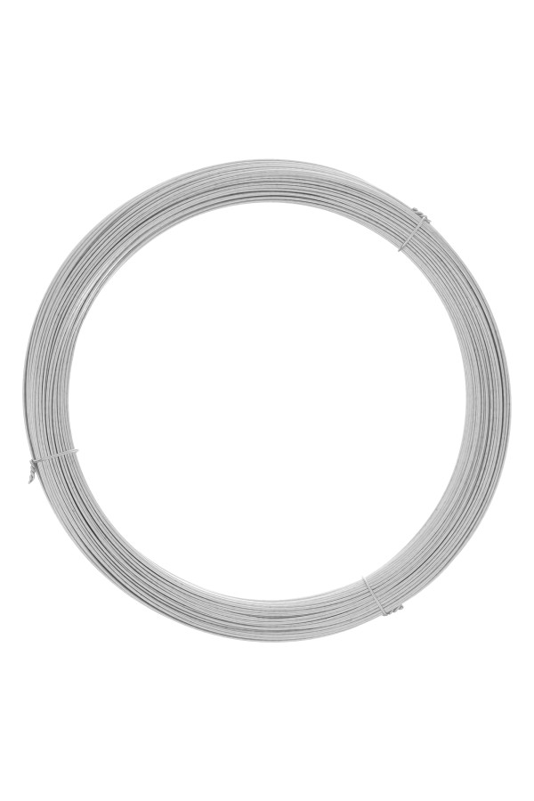 Проволока стальная 50 м, оцинкованная, термообработанная 0.8 мм Сибртех