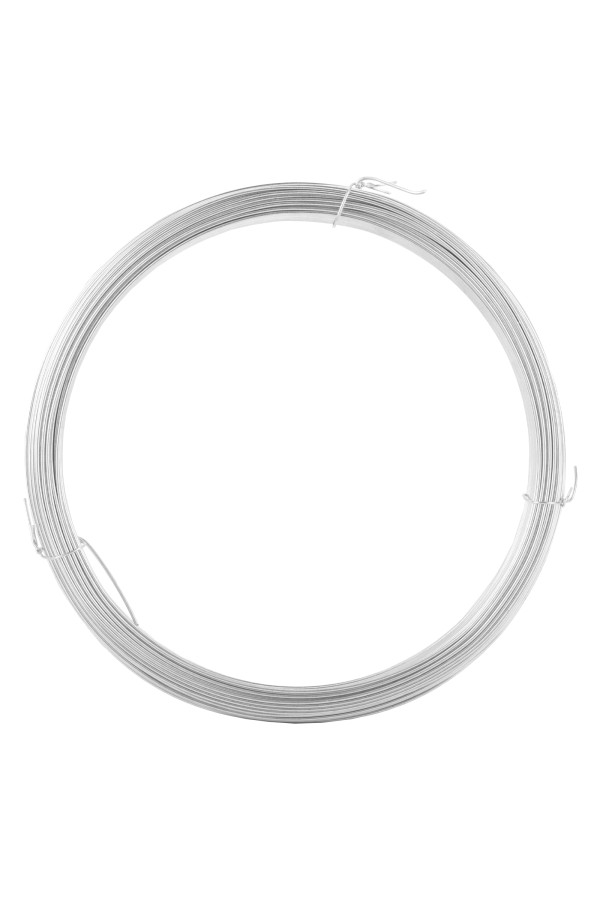 Проволока стальная 50 м, оцинкованная, термообработанная 1 мм Сибртех