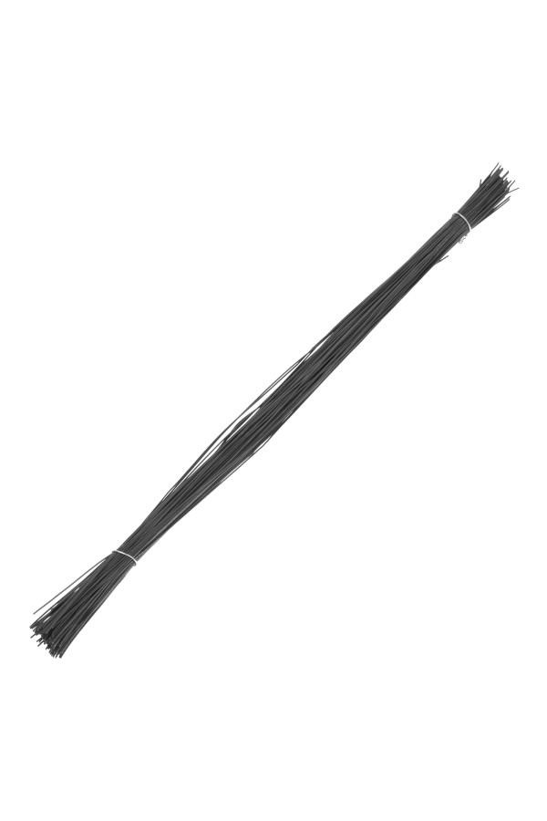 Проволока стальная в прутках 400 мм х 100 шт, вязальная, термообработанная 0.9 мм Сибртех