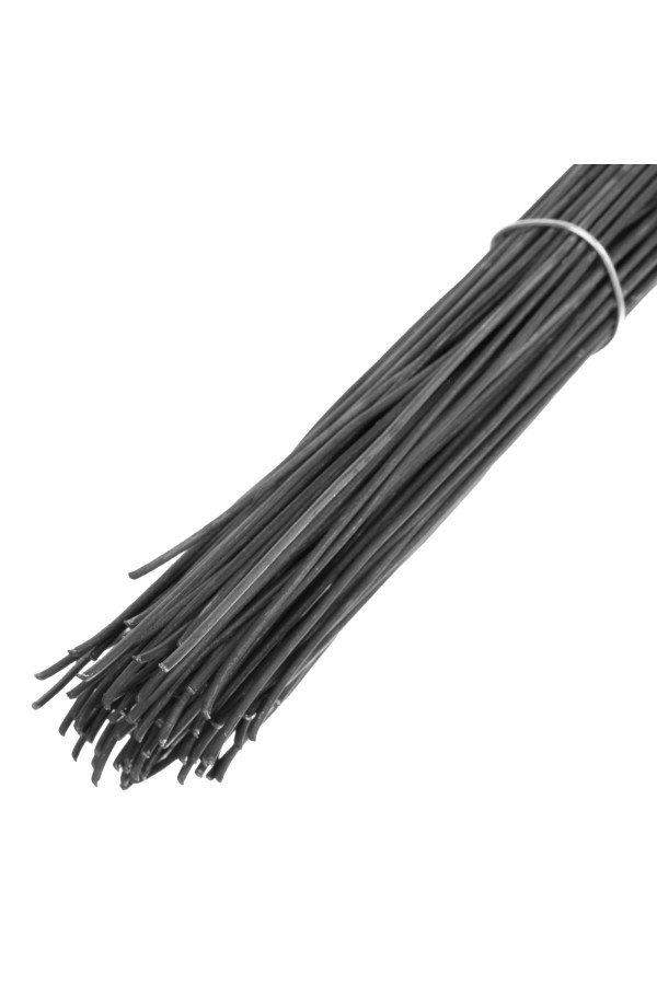 Проволока стальная в прутках 400 мм х 100 шт, вязальная, термообработанная 1.2 мм Сибртех