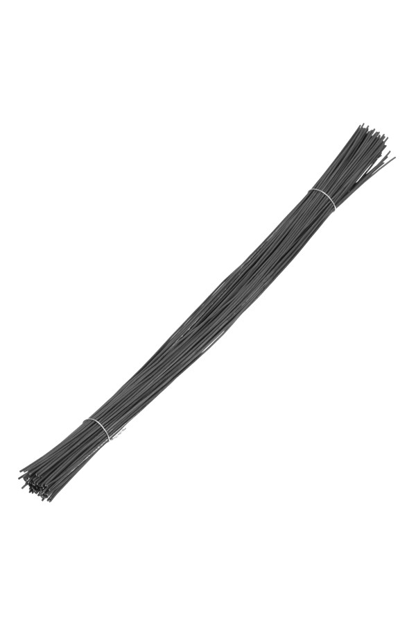 Проволока стальная в прутках 400 мм х 100 шт, вязальная, термообработанная 1.6 мм Сибртех