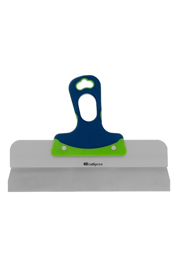 Шпатель фасадный, нержавеющая сталь, 300 мм, двухкомпонентная ручка Сибртех