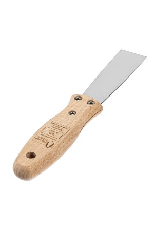 Шпательная лопатка из нержавеющей стали, 30 мм, буковая рукоятка, EFP Matrix