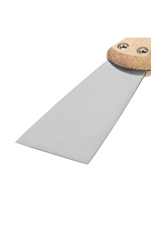 Шпательная лопатка из нержавеющей стали, 50 мм, буковая рукоятка, EFP Matrix