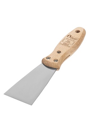 Шпательная лопатка из нержавеющей стали, 50 мм, буковая рукоятка, EFP Matrix