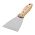 Шпательная лопатка из нержавеющей стали, 80 мм, буковая рукоятка, EFP Matrix