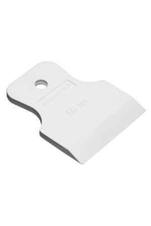 Шпатель, белая резина, 60 мм Россия Сибртех