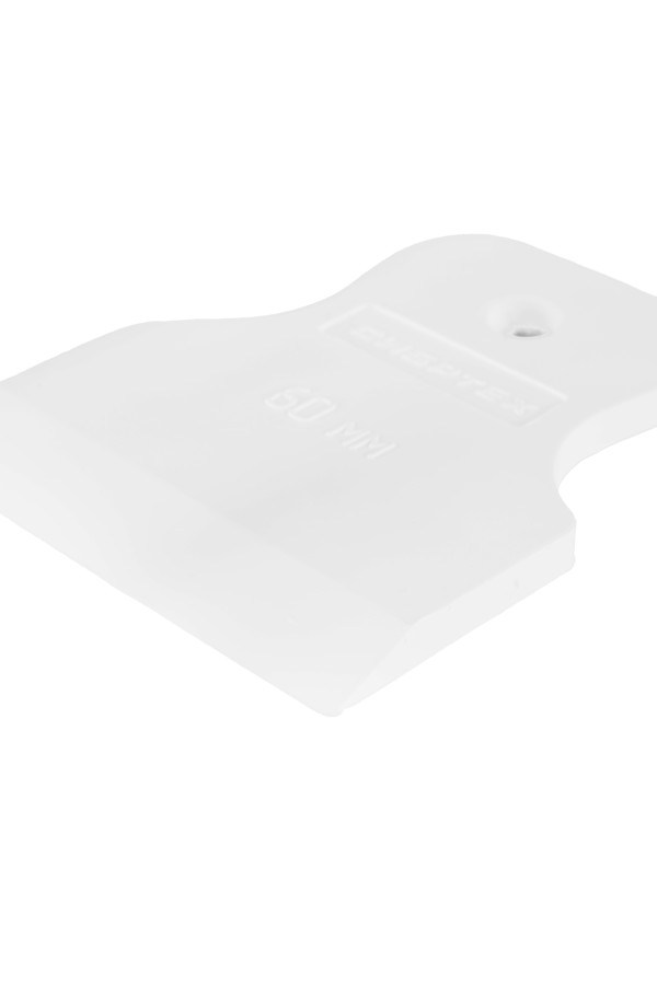 Шпатель, белая резина, 60 мм Сибртех