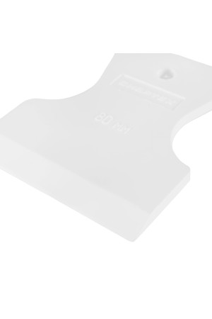 Шпатель, белая резина, 80 мм Россия Сибртех