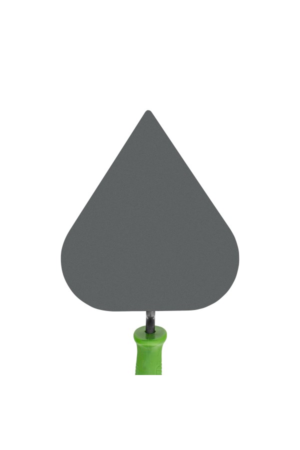 Кельма штукатура, стальная, пластиковая ручка Сибртех