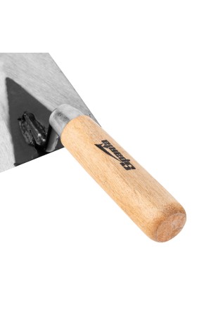 Кельма отделочника стальная, 160 мм, деревянная ручка Sparta