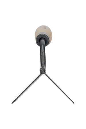 Кельма угловая, 80 х 60 х 60 мм, стальная, для внешних углов, буковая ручка Сибртех