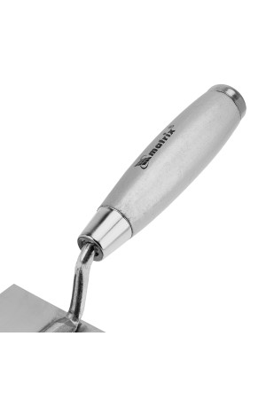 Кельма из нержавеющей стали, 120 х 79 мм, деревянная ручка Matrix