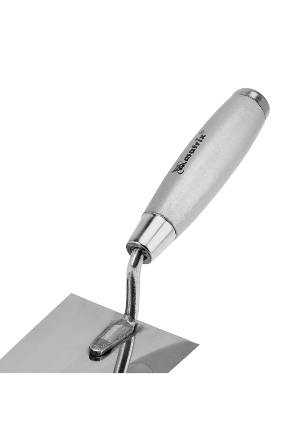 Кельма из нержавеющей стали, 140 х 82 мм, деревянная ручка Matrix