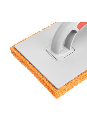 Терка пластмассовая, гидрорезиновое покрытие 18 мм, 270 x 130 мм, двухкомпонентная ручка Matrix