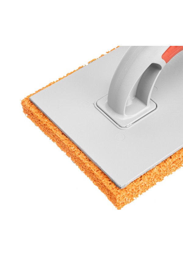 Терка пластмассовая, гидрорезиновое покрытие 18 мм, 270 x 130 мм, двухкомпонентная ручка Matrix