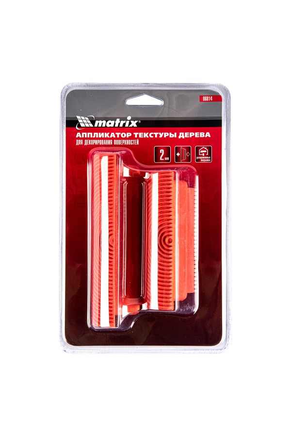 Аппликатор текстуры дерева, 2 предмета Matrix