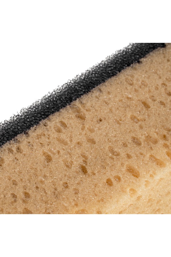 Губка крупнопористая комбинированная для удаления эпоксидной затирки 160х95х60 мм, Сибртех