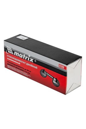 Стеклодомкрат алюминиевый двойной Matrix