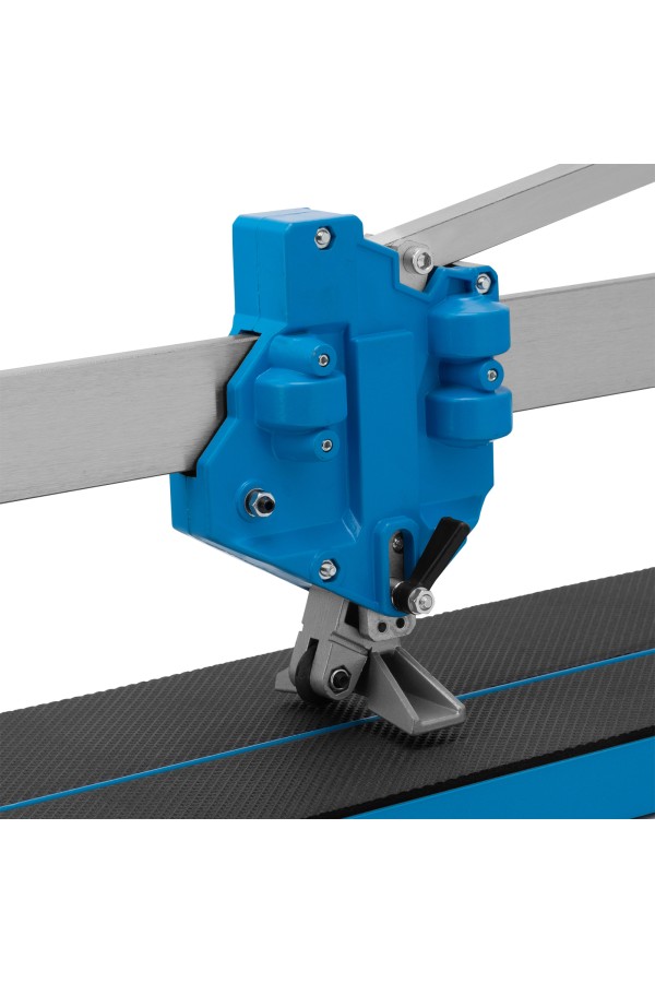 Плиткорез ручной монорельсовый 600 х 14 мм, ходовая каретка, 9/4 регулировка подшипников, литая станина Барс