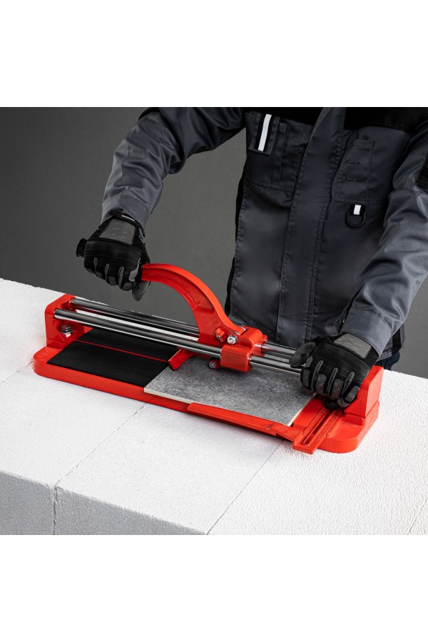 Плиткорез 400 х 16 мм, литая станина,каретка на подшипниках, усиленная рукоятка MTX