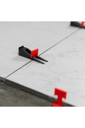 Система выравнивания плитки СВП, клинья, 50 шт в пакете Сибртех