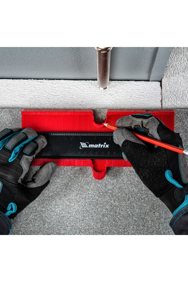 Шаблон для копирования профиля 25 см, пластиковый Matrix