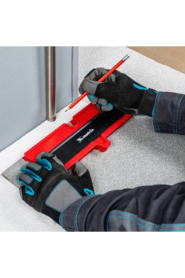 Шаблон для копирования профиля 25 см, пластиковый Matrix