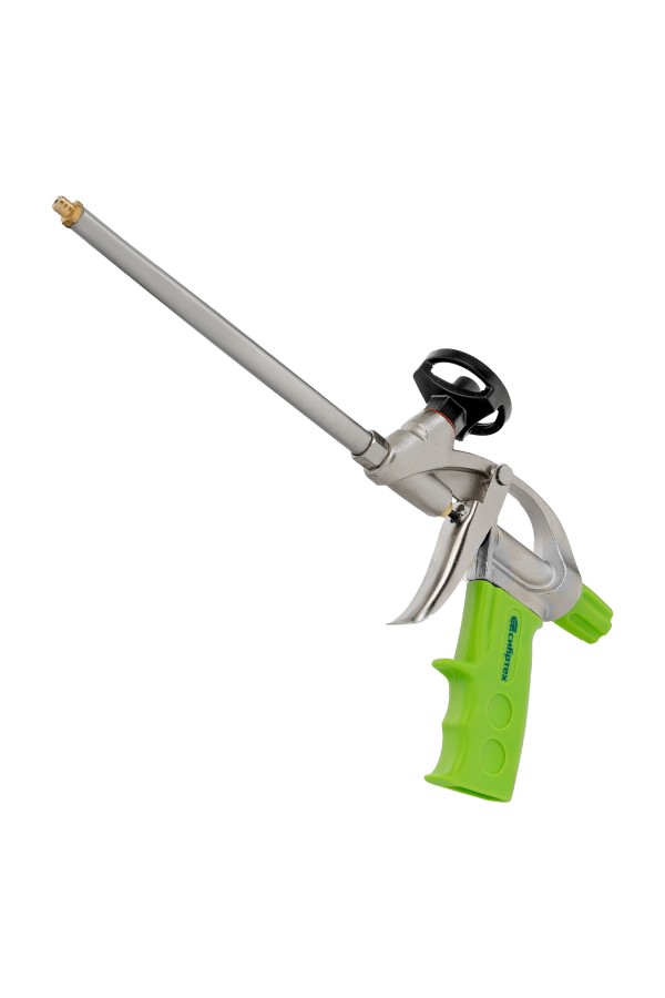 Пистолет для монтажной пены, усиленный алюминиевый корпус Сибртех