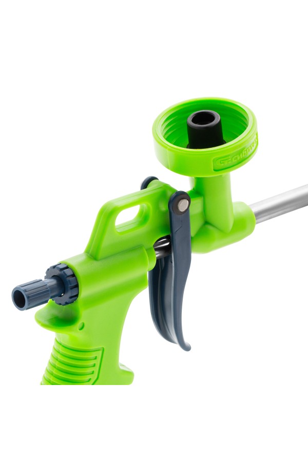 Пистолет для монтажной пены, облегченный пластмассовый корпус Сибртех